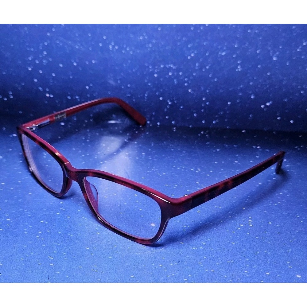 7 For All Mankind Malibu Frames Redit Red Adults EYEGLASSES 52-16-140MM